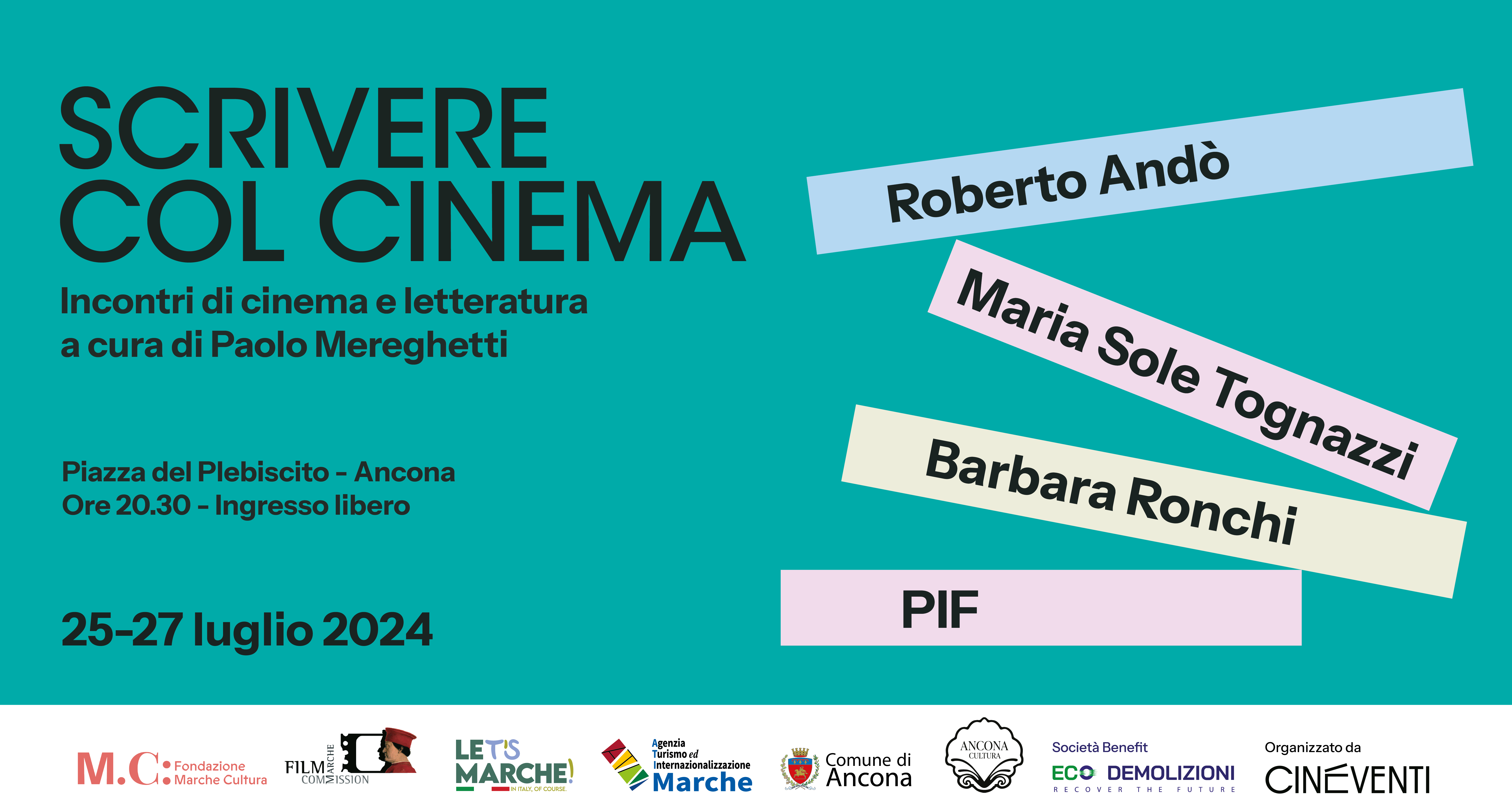 SCRIVERE COL CINEMA: incontri di Cinema e Letteratura con Mereghetti ad  Ancona - Fondazione Marche Cultura